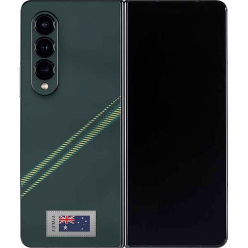 Australia Soccer Flag Galaxy Z Fold4 5G Skin